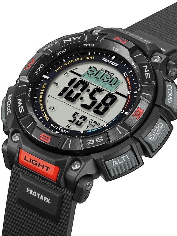 Iskažite svoju dominaciju uz ovaj sat - PRO TREK - Full-auto led osvetljenje ✔️ Digitalni sat ✔️ Kvaliet ✔️ Štoperica ✔️ Barometar ✔️ - Poručite online !