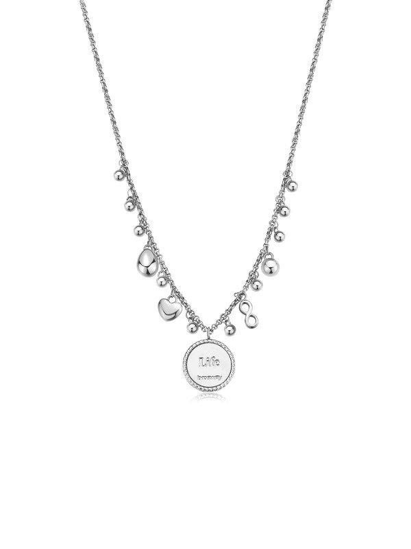 Idealan izbor za svaku ženu - BROSWAY CHAKRA - Viseći privezak ✔️Nerđajući čelik ✔️Boja srebra ✔️Kvalitet ✔️- Poručite online!
