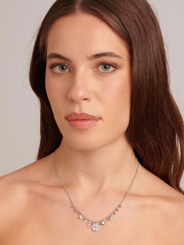 Idealan izbor za svaku ženu - BROSWAY CHAKRA - Viseći privezak ✔️Nerđajući čelik ✔️Boja srebra ✔️Kvalitet ✔️- Poručite online!