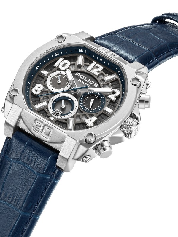 Sinonim za eleganciju i kvalitet - POLICE NORWOOD - Mineralno staklo ✔️Vodootpornost ✔️Kvarcni dual time mehanizam ✔️- Poručite online!