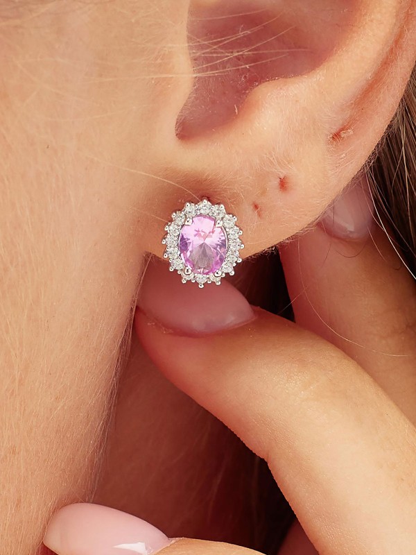 Savršen spoj elegancije i modernog dizajna - BROSWAY FANCY VIBRANT PINK - Veličina 10,5mm ✔️Roze ovalni cirkon ✔️- Poručite online!