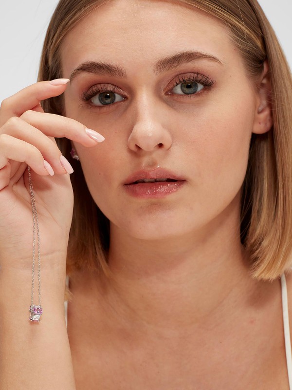 Izrazite svoju individualnost - BROSWAY FANCY VIBRANT PINK - Veličina 11mm ✔️Srebro ✔️Prozirni cirkoni ✔️- Poručite online!