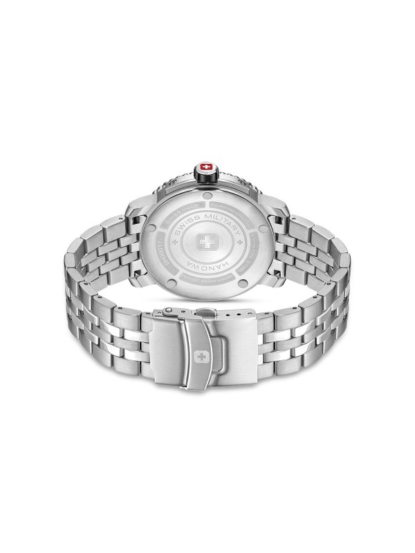 Vrhunski švajcarski kvalitet - SWISS MILITARY HANOWA BLACK MARLIN - Nerđajući čelik u boji srebra ✔️Vodootpornost 200m ✔️- Poručite online!