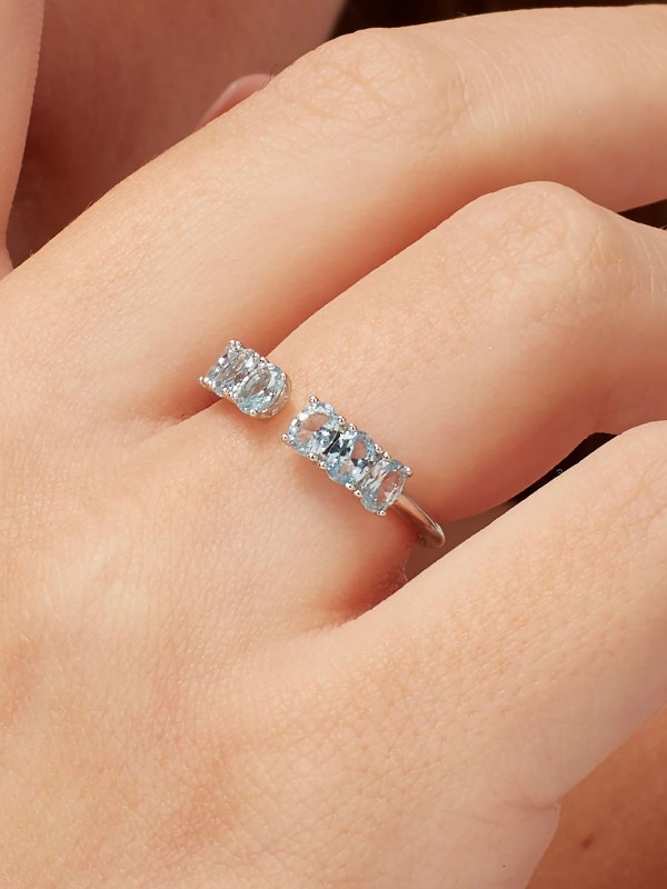 Elegancija za svaki dan - BROSWAY FANCY LIGHT BLUE - Srebro 925 obloženo rodijumom sa otvorenim krajevima ✔️- Poručite online!