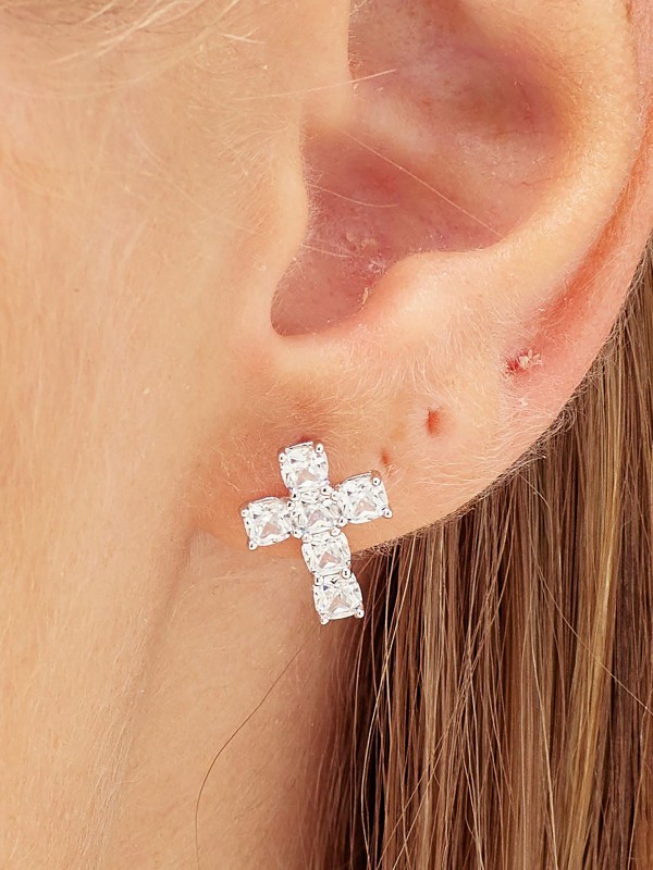 Izrazite svoj jedinstveni stil - BROSWAY FANCY INFINITE WHITE - Dužina 14mm ✔️Providni kvadratni cirkoni ✔️Srebro 925 ✔️- Poručite online!