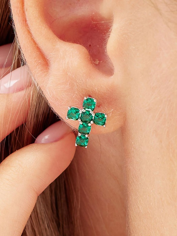 Moderni dizajn za svaku modernu ženu - BROSWAY FANCY LIFE GREEN - Dužina 14mm ✔️Srebro 925 ✔️Kvaliet ✔️- Poručite online!