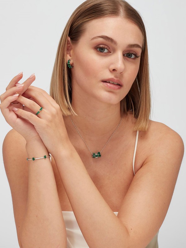 Privezak koji odiše luksuzom i finoćom - BROSWAY FANCY LIFE GREEN - Veličina 11mm ✔️Srebro 925 obloženo rodijumom ✔️- Poručite online!