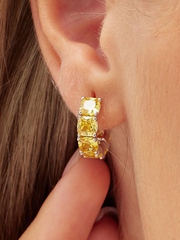 Moderni dodatak za svaku modernu ženu - BROSWAY FANCY ENERGY YELLOW - Veličina 18mm ✔️Srebro 925 ✔️Kvalitet ✔️- Poručite online!