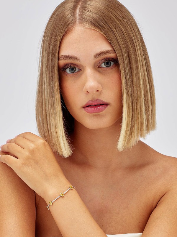 Upotpunite svoj stil sa - BROSWAY FANCY ENERGY YELLOW - Dužina 16cm ✔️Polu čvrsta narukvica ✔️Srebro ✔️- Poručite online!