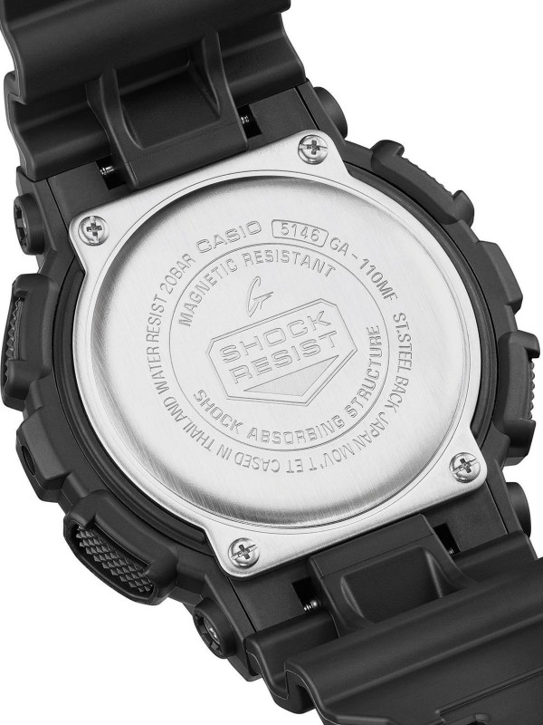 Sat sa fluoroscentnim detaljima - G-SHOCK CLASSIC - Otporan na udarce ✔️Svetsko vreme ✔️Štoperica ✔️- Poručite online!