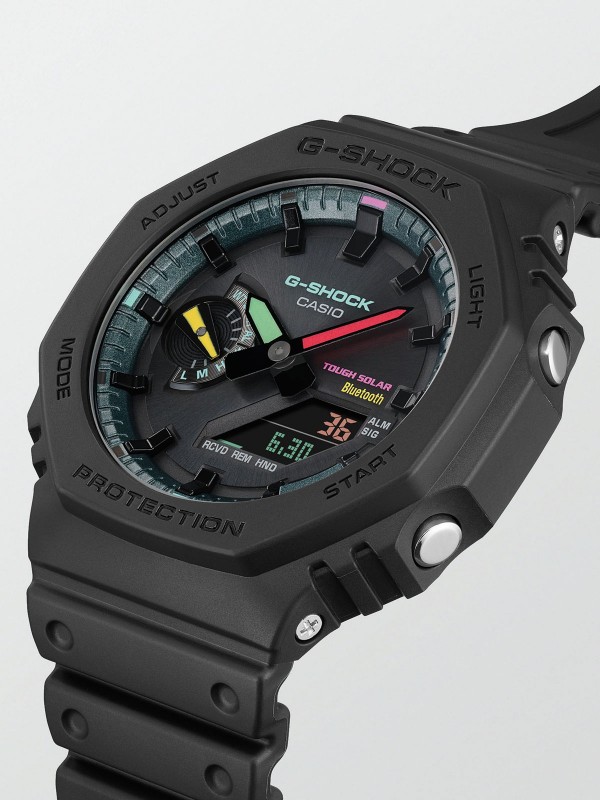 Istaknite svoju dominaciju uz - G-SHOCK CLASSIC - Oktagonalni oblik ✔️Smartphone vremene ✔️Solarna baterija ✔️- Poručite online!