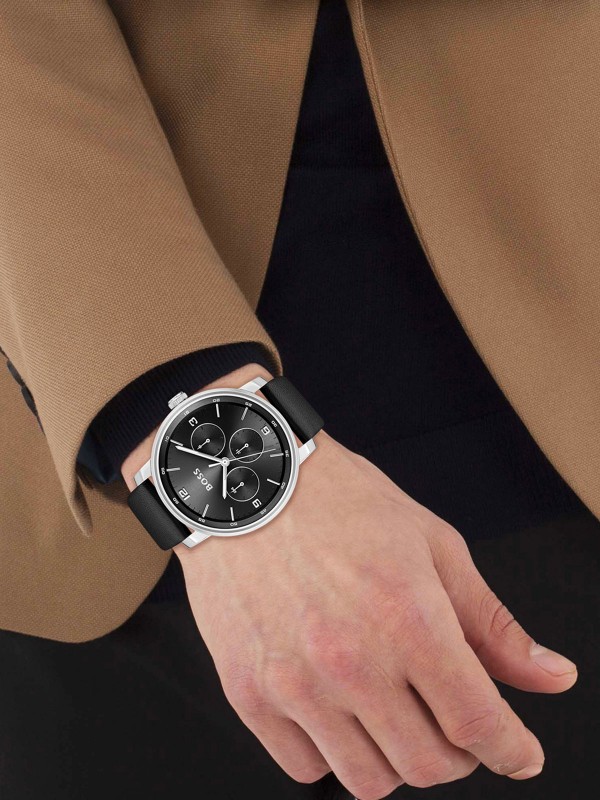 Multifinkcionalni sat za svaki dan - BOSS CONTENDER - Vodootpornost 50m ✔️Mineralno staklo ✔️Kvalitet ✔️- Poručite online!