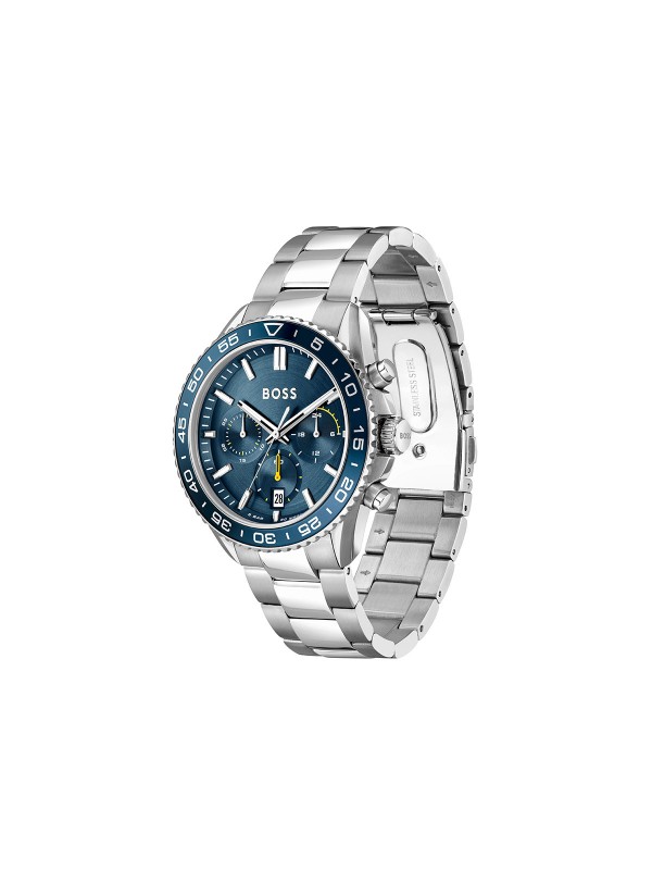 Upotpunite svoj outfit uz ovaj sat - BOSS RUNNER - Mineralno staklo ✔️Teget brojčanik ✔️Kvarcni mehanizam ✔️- Poručite online!