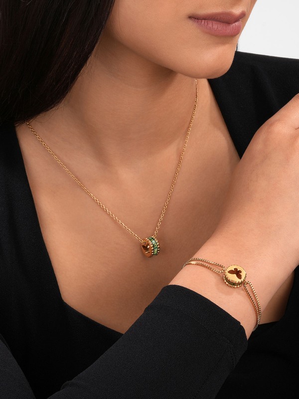 Dominirajte sa ovim modnim detaljom - CERRUTI 1881 GAETANA - Nerđajući čelik ✔️Boja žutog zlata ✔️- Poručite online!