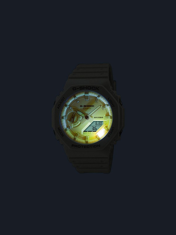 Muški sat sa plavo/naradžastim brojčanikom -  G-SHOCK CLASSIC - Led osvetljenje, otpornost. na udarce i još mnogo toga - Poručite online!