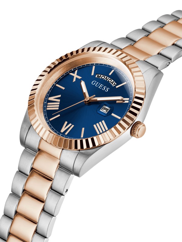 Besprekoran sat za svaki stil - GUESS CONNOISSEUR - Teget brojčanik ✔️Mineralno staklo ✔️- Poručite online!
