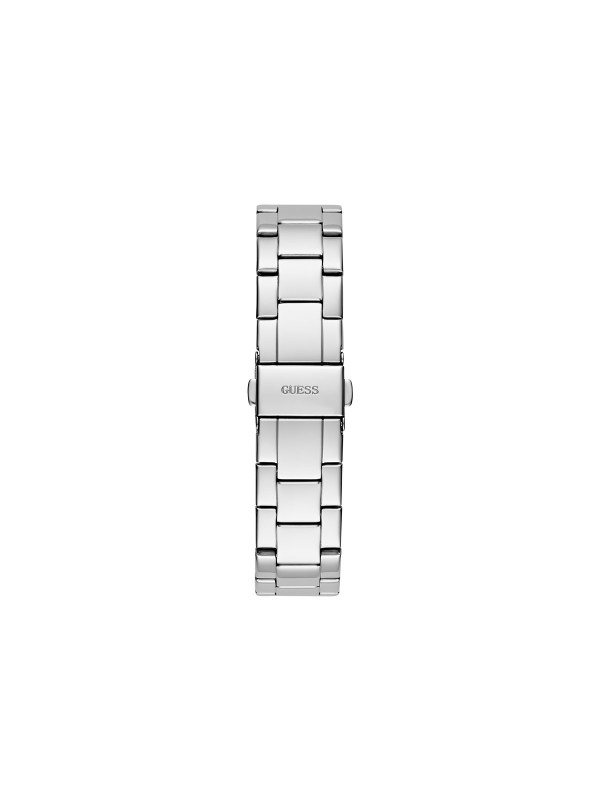Elegantan Guess ženski sat "Phoebe" GW0696L1, srebrni multi-function sa roze brojčanikom, vodootporan do 30m. Idealno za svaki stil!