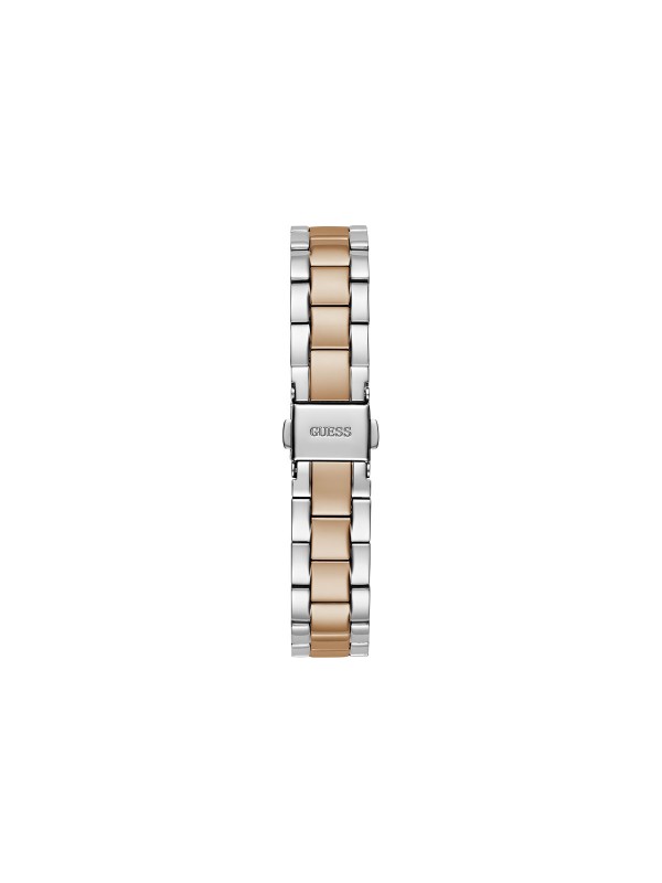 Elegantan Guess ženski sat "Mini Luna" GW0687L3, srebrno-roze zlato, 30mm, kvarcni, vodootporan do 30m. Idealna elegancija za svaki dan.