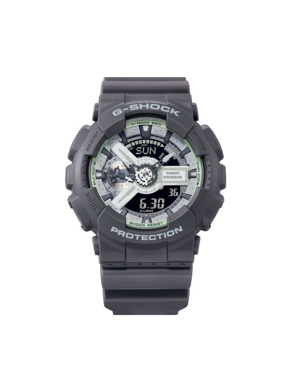 Otkrijte G-SHOCK GA-110HD-8AER iz Hidden Glow serije - muški sat koji svetli u mraku, sa jedinstvenim lumiscentnim dizajnom.