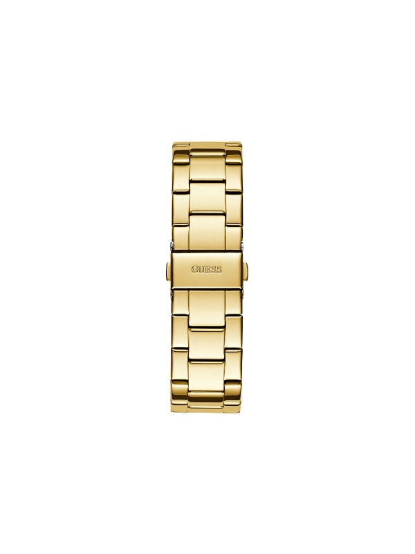 Guess ženski sat "Zoe" u žutom zlatu, prečnika 38mm, savršen za svaku priliku. Elegancija i funkcionalnost u jednom.