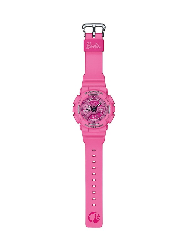 G-SHOCK i Barbie donose jedinstveni sat GMA-S110BE-4AER u jarkoj pink boji, savršen za slobodoumne i snažne žene.