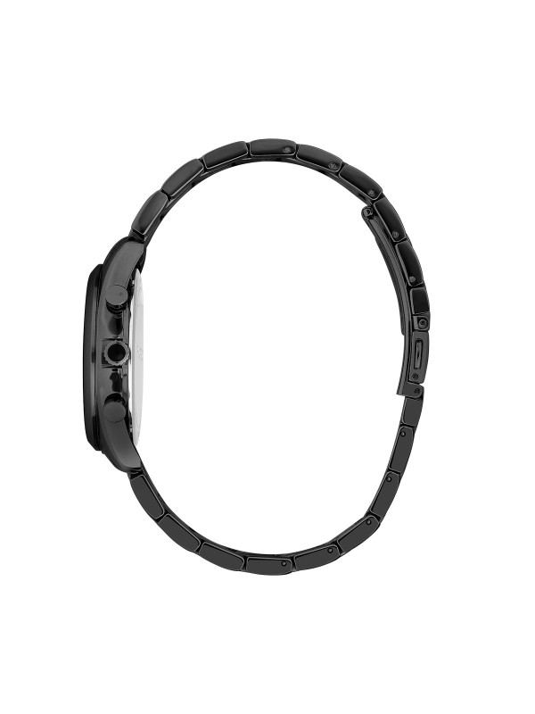 Karl Lagerfeld ROUND ESSENTIALS sat R0553101501 – ženski multifunction sat od nerđajućeg čelika u crnoj boji sa crnim sunray brojčanikom. Vodootpornost do 50 m.