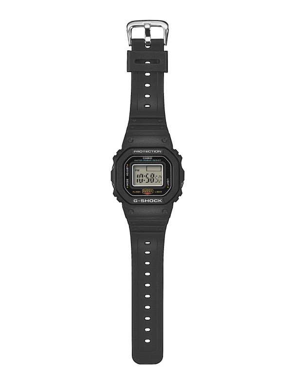 G-SHOCK NANO DWN-5600-1ER PRSTEN SAT U CRNOJ BOJI