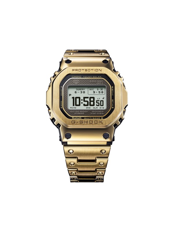 Full Metal G-SHOCK GMW-BZ5000GD-9ER u zlatnoj boji sa MIP ekranom, solarnim napajanjem i Bluetooth funkcijama. Luksuzan, izdržljiv i vrhunski čitljiv.
