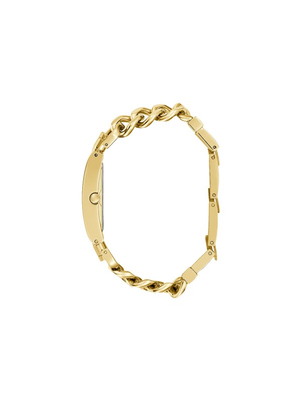 Guess Mod Heavy Metal GW0740L3 ženski elegantni sat u boji žutog zlata sa teget sunray brojčanikom. Moderan dizajn i izražen stil za svaki dan.