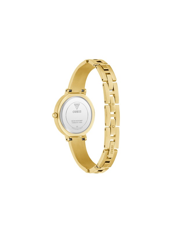 Guess Heartly GW0991L2 ženski trend sat u boji žutog zlata sa motivom srca i cirkonima. Elegantno-romantičan detalj za svaki dan.