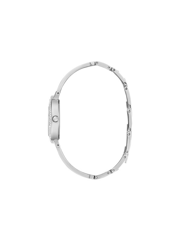 Guess Heartly GW0991L1 ženski trend sat u boji srebra sa motivom srca i cirkonima. Elegantno-romantičan dizajn za svakodnevno nošenje.