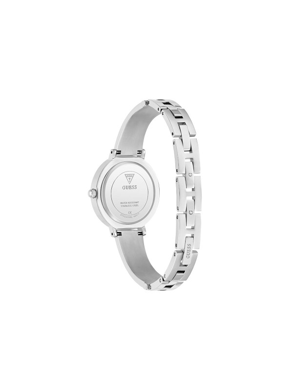 Guess Heartly GW0991L1 ženski trend sat u boji srebra sa motivom srca i cirkonima. Elegantno-romantičan dizajn za svakodnevno nošenje.