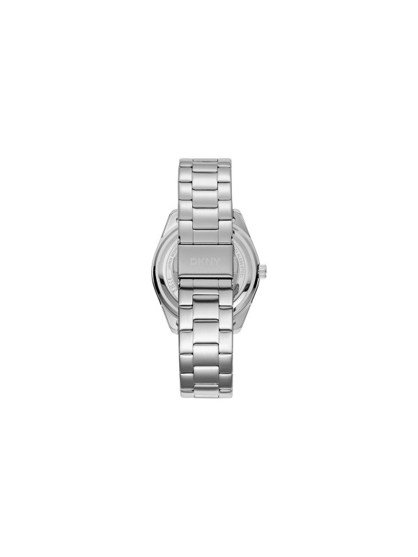 DKNY muški sat 3H, 40mm čelično kućište, teget brojčanik, čelična narukvica. Elegancija i preciznost u srebrnoj boji.