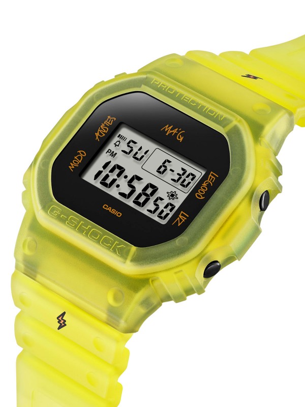Limitirani G-SHOCK x J Balvin model - spoj umetnosti i mode. Prvi G-SHOCK sa španskim tekstom, dostupan u box setu.
