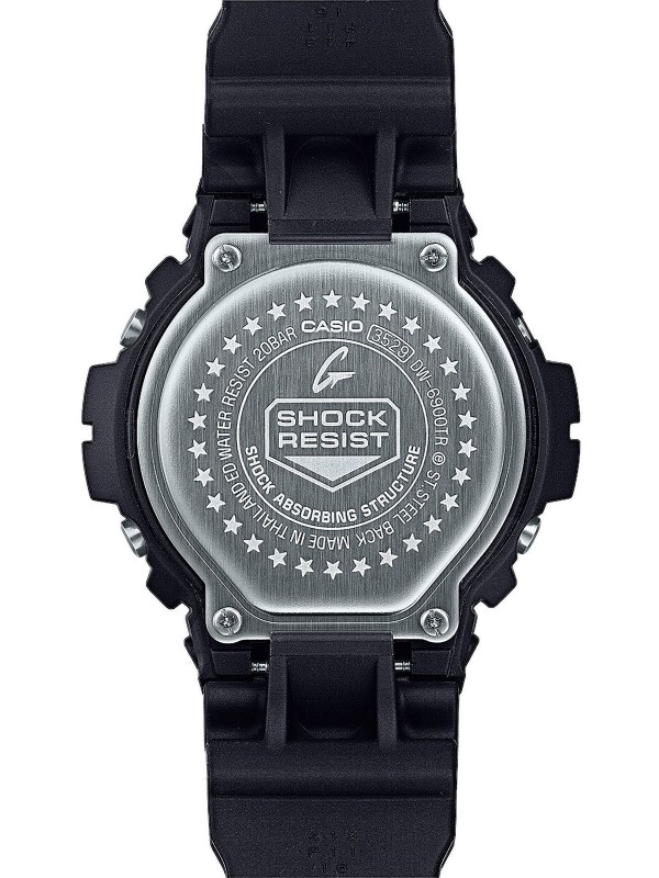 Muški G-SHOCK DW-6900TR-1ER sportski sat, edicija povodom 30 godina modela 6900. Gumeni dizajn, vodootporan 200m, retro osvetljenje, limitirano!