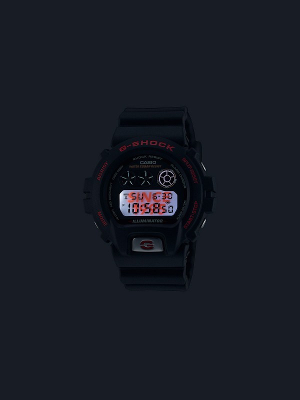 Muški G-SHOCK DW-6900TR-1ER sportski sat, edicija povodom 30 godina modela 6900. Gumeni dizajn, vodootporan 200m, retro osvetljenje, limitirano!
