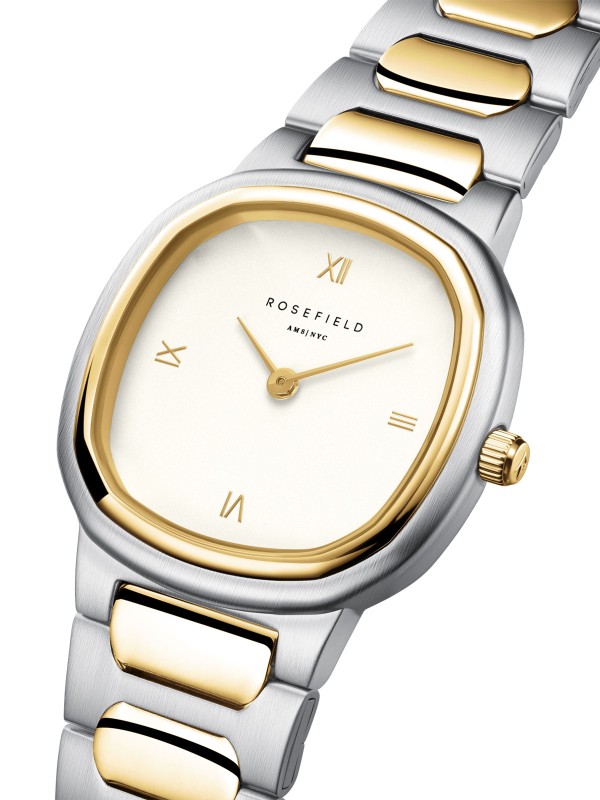 ROSEFIELD ORCDSD-OR03 – elegantan ženski analogni sat iz kolekcije Gaia. Izrađen od mesinganog kućišta i nerđajućeg čelika, kombinuje sofisticirani dizajn i precizan kvarcni mehanizam. Idealno pristaje svakodnevnom i večernjem stilu.