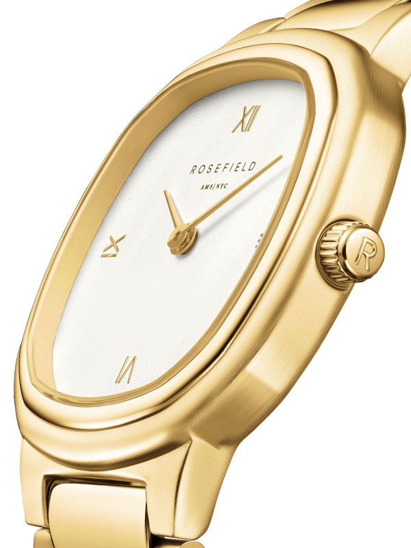 ROSEFIELD ORCGSG-OR01 – elegantan ženski analogni sat iz kolekcije Gaia. Izrađen od mesinganog kućišta i nerđajućeg čelika, kombinuje sofisticirani dizajn i precizan kvarcni mehanizam. Idealno pristaje svakodnevnom i večernjem stilu.