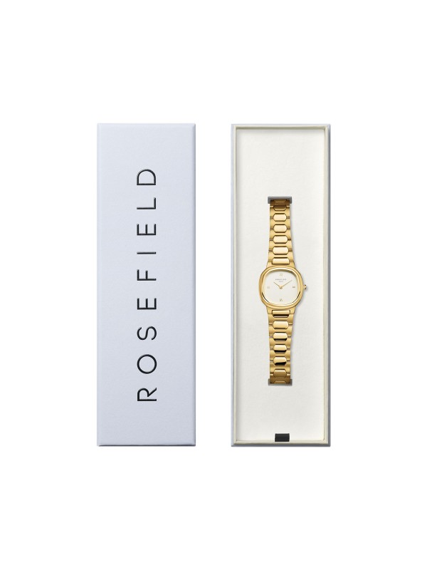 ROSEFIELD ORCGSG-OR01 – elegantan ženski analogni sat iz kolekcije Gaia. Izrađen od mesinganog kućišta i nerđajućeg čelika, kombinuje sofisticirani dizajn i precizan kvarcni mehanizam. Idealno pristaje svakodnevnom i večernjem stilu.