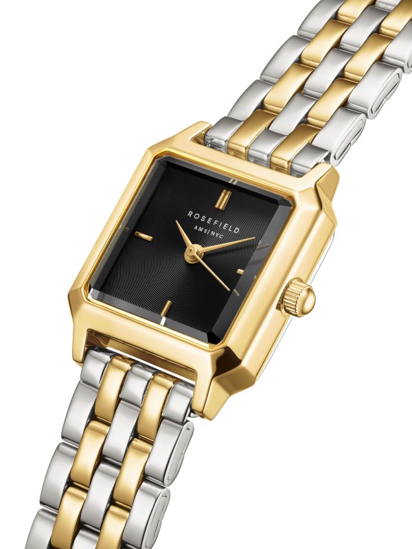 ROSEFIELD BBDSG-B07 – elegantan ženski analogni sat iz kolekcije Boxelle. Izrađen od mesinganog kućišta i nerđajućeg čelika, kombinuje sofisticirani dizajn i precizan kvarcni mehanizam. Idealno pristaje svakodnevnom i večernjem stilu.