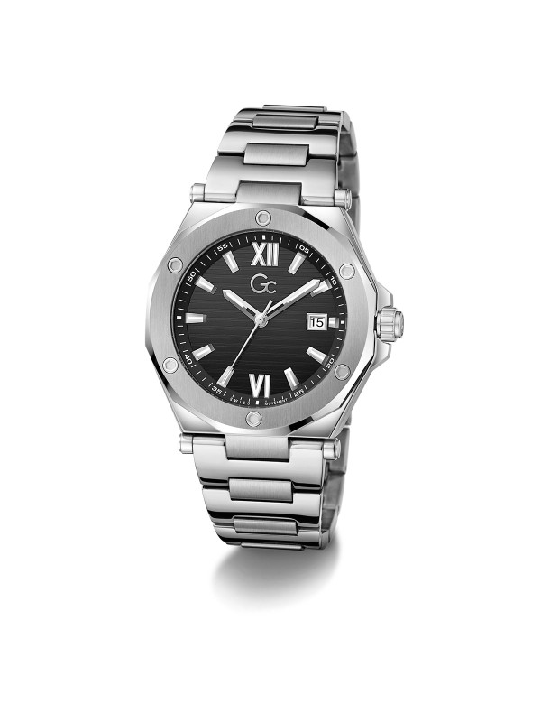 GC Z67004G2 – luksuzan muški elegantni sat iz kolekcije Fall 2025. Kućište i narukvica izrađeni su od visokokvalitetnog nerđajućeg čelika, sa kvarcni mehanizmom. U Boji Srebra i prepoznatljiv Gc dizajn čine ovaj model simbolom elegancije i stila.