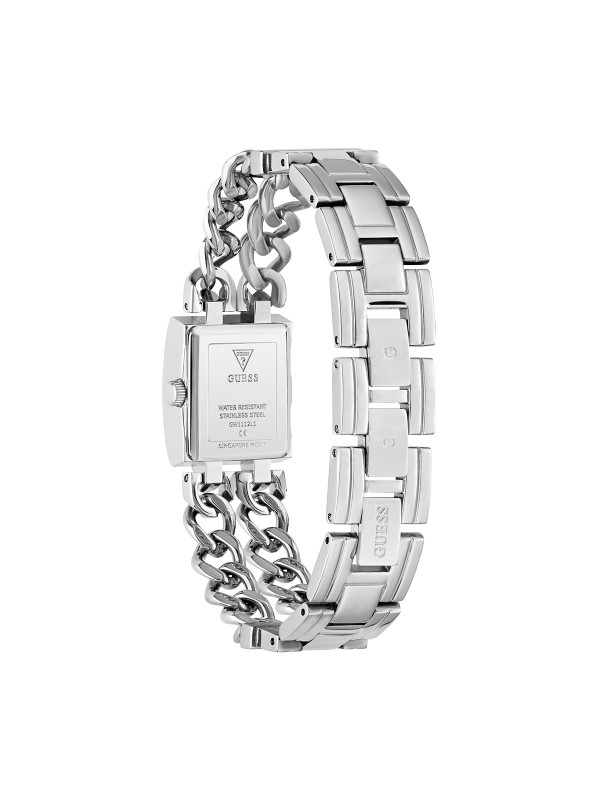 Guess Micro Mod ženski sat u srebrnoj boji sa srebrnim sunray brojčanikom. Prečnik 20 mm i minimalistički dizajn. Naruči online!