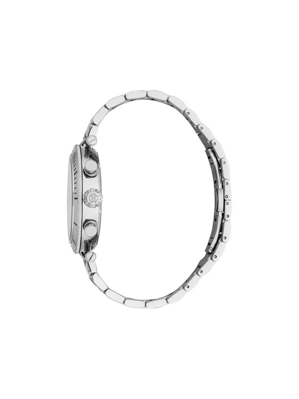 Roberto Cavalli Ritmo muški sat sa crnim brojčanikom i kvarcnim hronografom. Kućište od 43 mm i vodootpornost do 100 m. Naruči online!
