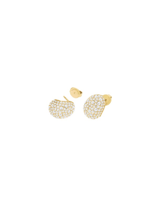 Ženske Rosefield MINI PAVE STUDS minđuše u boji žutog zlata sa cirkonima. Elegantan i minimalistički dizajn. Naruči online!