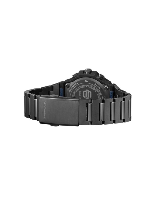 G-Shock G-Steel muški sat u crnoj boji od nerđajućeg čelika i karbonskih vlakana. Bluetooth, solarno napajanje i vodootpornost do 200 m. Naruči online!