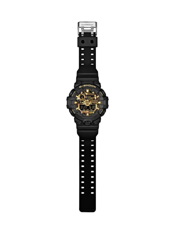 G-Shock Bold Camo muški analogno-digitalni sat sa crnim gumenim kućištem. Super osvetljenje i vodootpornost do 200 m. Naruči online!