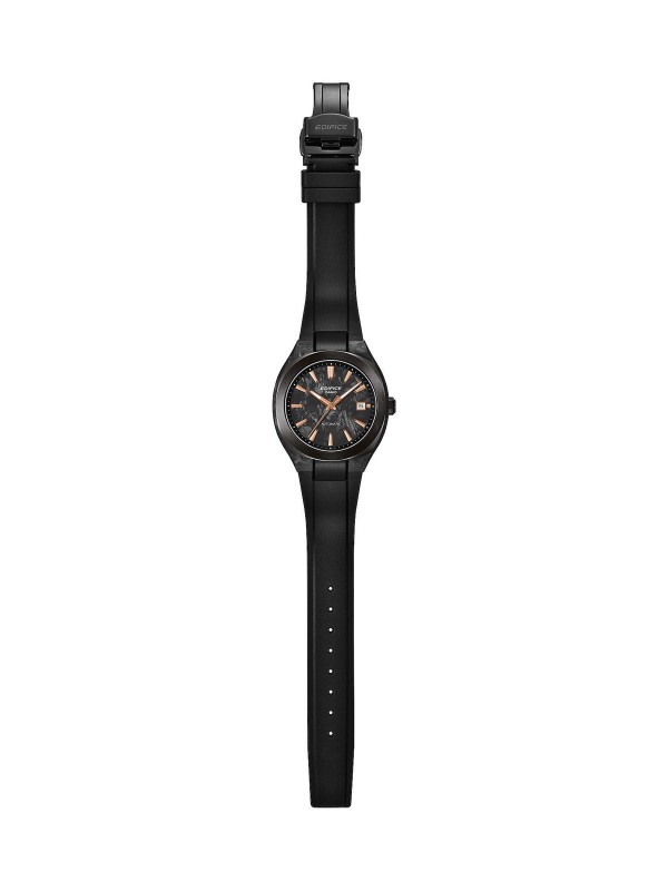 Muški Casio Edifice automatski sat sa karbonskim kućištem i brojčanikom. Rezerva snage 42 sata i vodootpornost do 100 m. Naruči online!