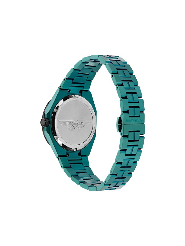 Muški Aston Martin sat u podium zelenoj boji sa kućištem od 42 mm. Mineralno staklo sa safirnom prevlakom i moderan dizajn. Naruči online!