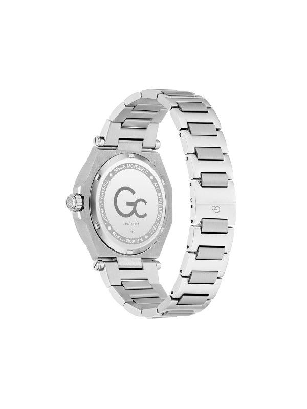 Gc LEGACY SLEEK muški sat sa zelenim brojčanikom i srebrnim kućištem od nerđajućeg čelika. Švajcarski mehanizam i safirno staklo. Naruči online!