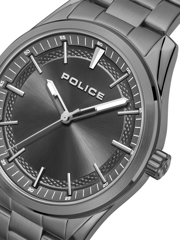 Police Grille muški sat sa crnom IP prevlakom i kućištem od nerđajućeg čelika. Sofisticiran dizajn i brza dostava. Naruči online!